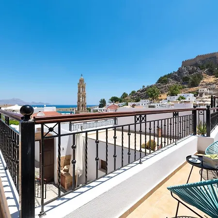 Lindos Luxury Belfry Apartment Extérieur photo